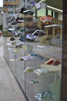 Book store window