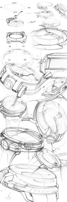 Watch sketches
