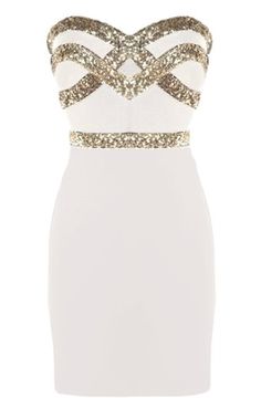 White Diamond Dress #LWD #party #graduation #dinner #date